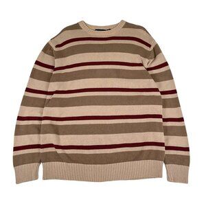 B.U.M. Equipment Striped Sweater L